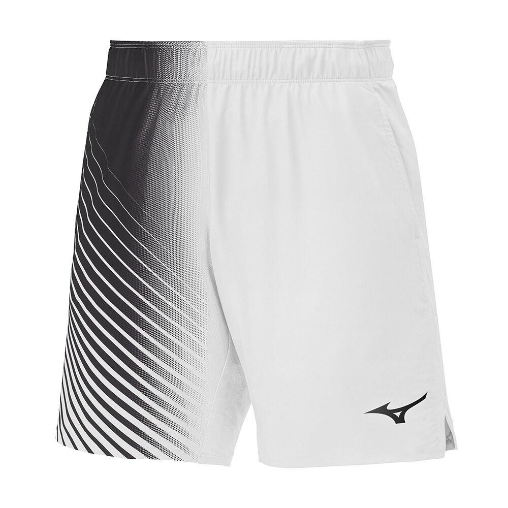 Mizuno Men's Running Short White 8 in Amplify Short Apparel - K2GB001001